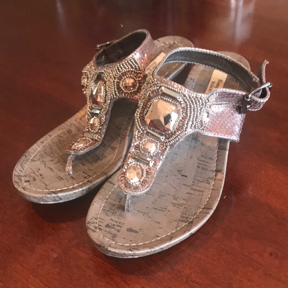 Size 6M brown wedges